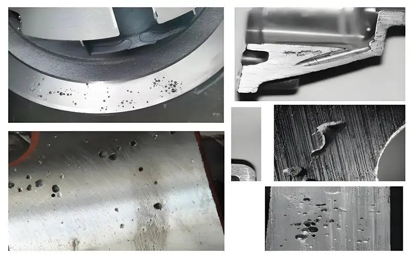 Die casting defects diagram