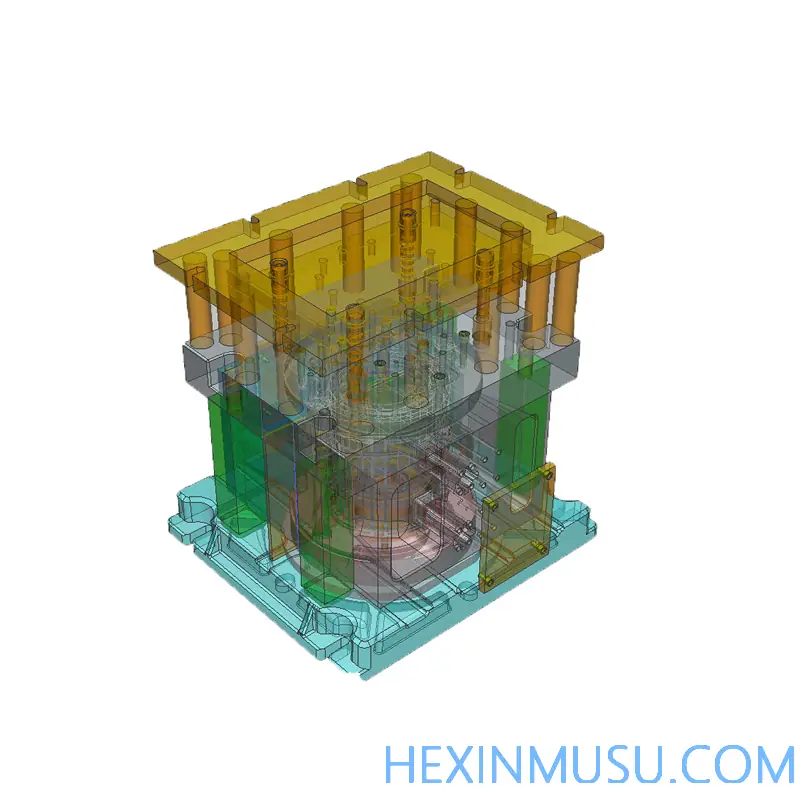 Low Voltage Wheel Hub Mold 3d