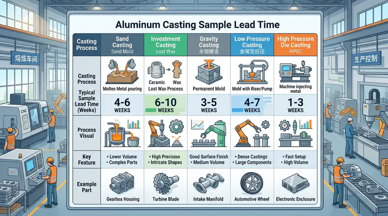 How long does it take to proof aluminum castings from China Complete Time Guide