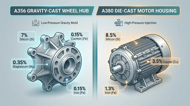 [技术指南] 彻底搞懂A356与A380铝合金铸造差异及中国工厂寻源策略
