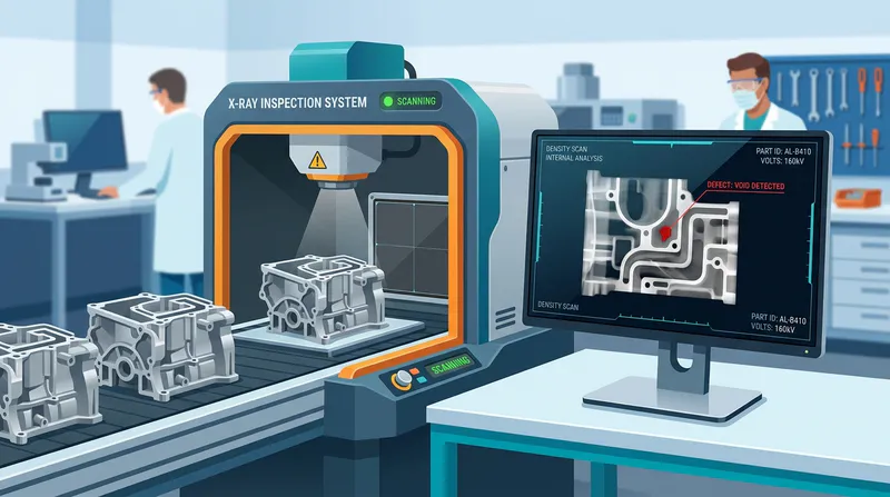铝铸件X射线探伤气孔率检测