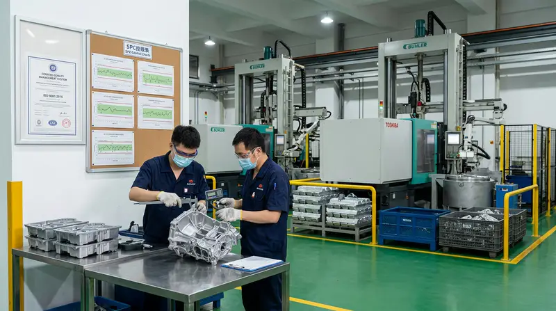 审核中国 ISO 9001 铝铸造厂的7个核心质量指标