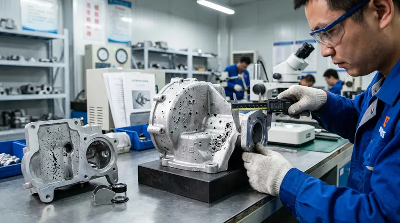 中国铝铸件采购常见风险与铸造缺陷检测