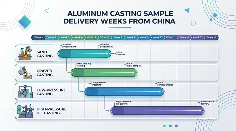 Cuánto tiempo se tarda en obtener muestras de fundición de aluminio de China Guía completa