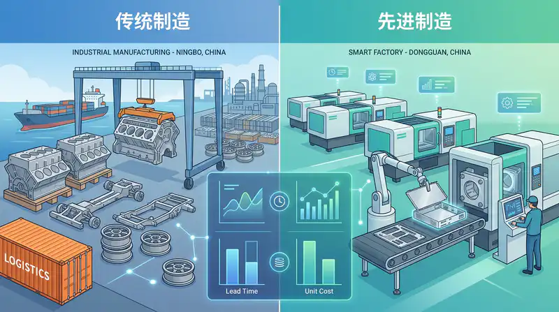 宁波与东莞OEM铝铸造工厂全景解析及采购避坑指南