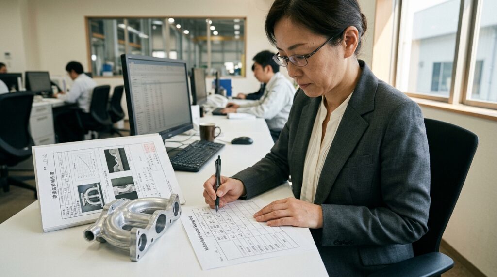 2026年最佳低压铸造供应商量化评分表打分示意图